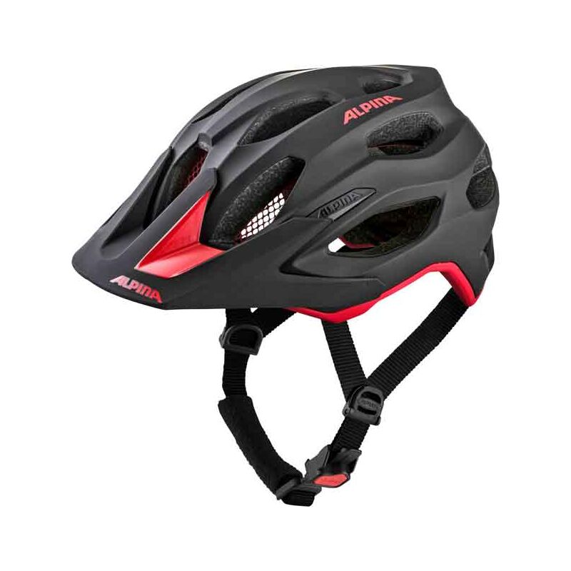CARAPAX 2.0 black-red-matt 52-57 cm