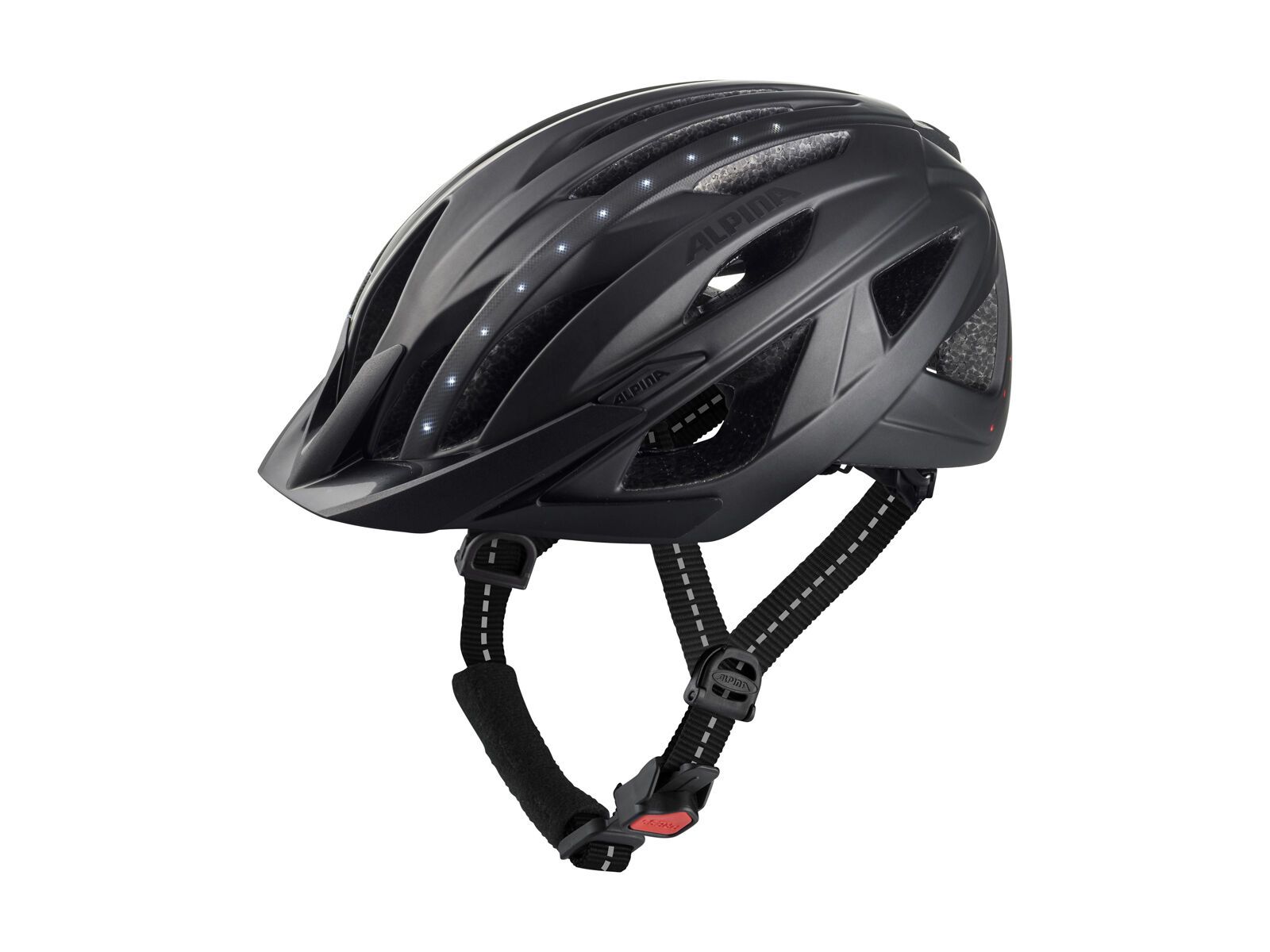 HAGA LED black matt 55 bis 59 cm