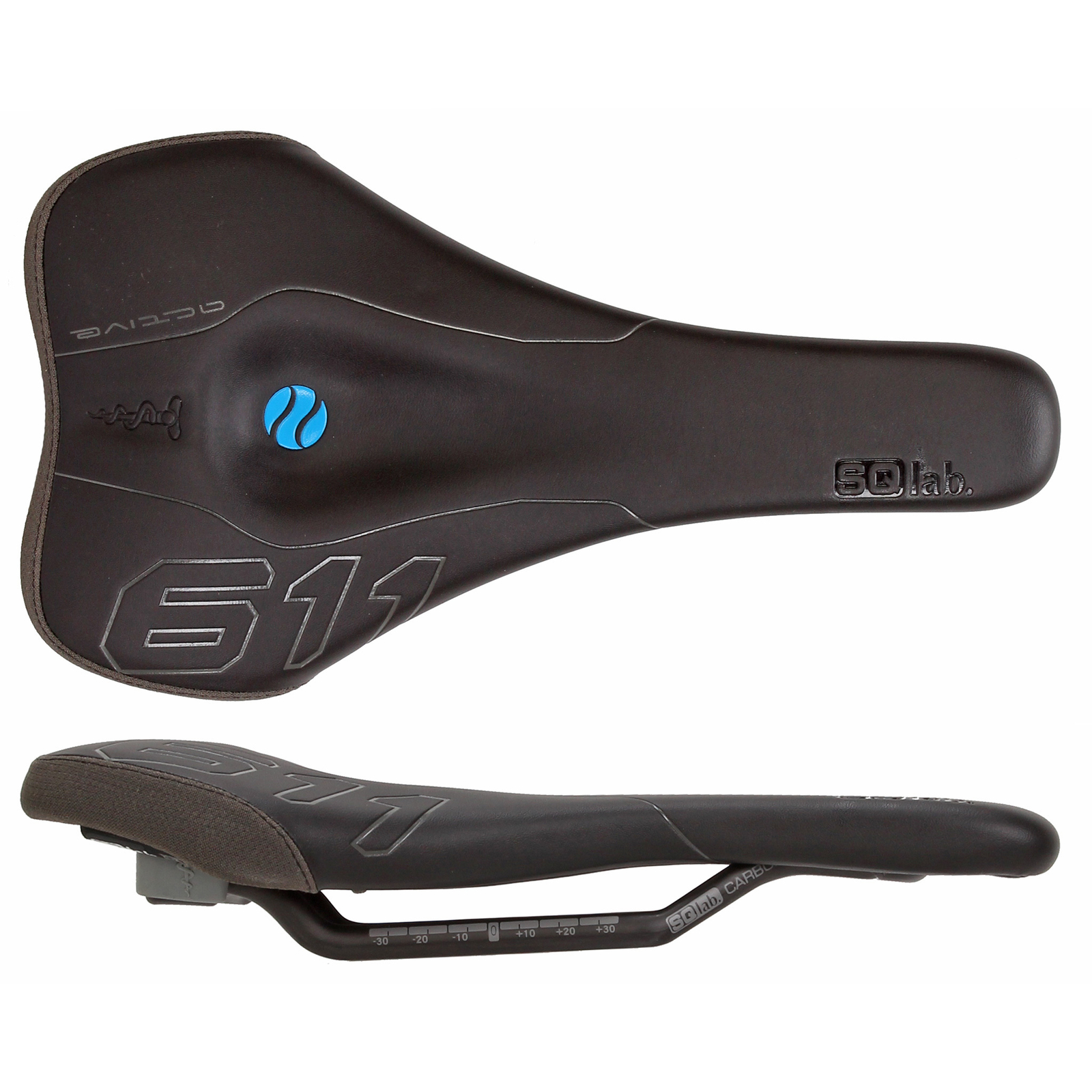 Sattel 611 Ergowave active Carbon 15cm