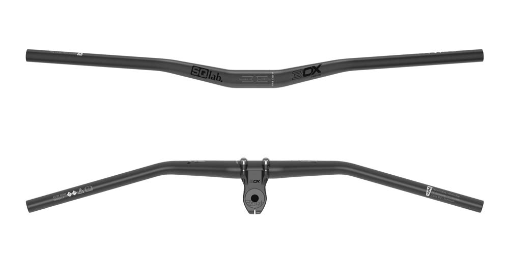 Lenker 3OX Alu, High Rise 45mm, 16 Grad Backsweep, 780mm